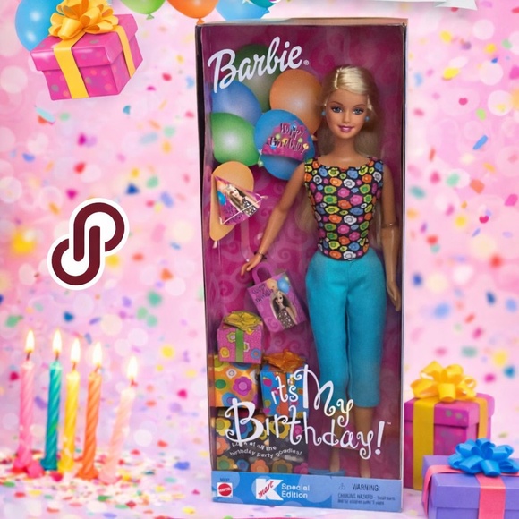 Mattel Other - Barbie “It’s My Birthday!” Doll 2001 Mattel Kmart Special Edition